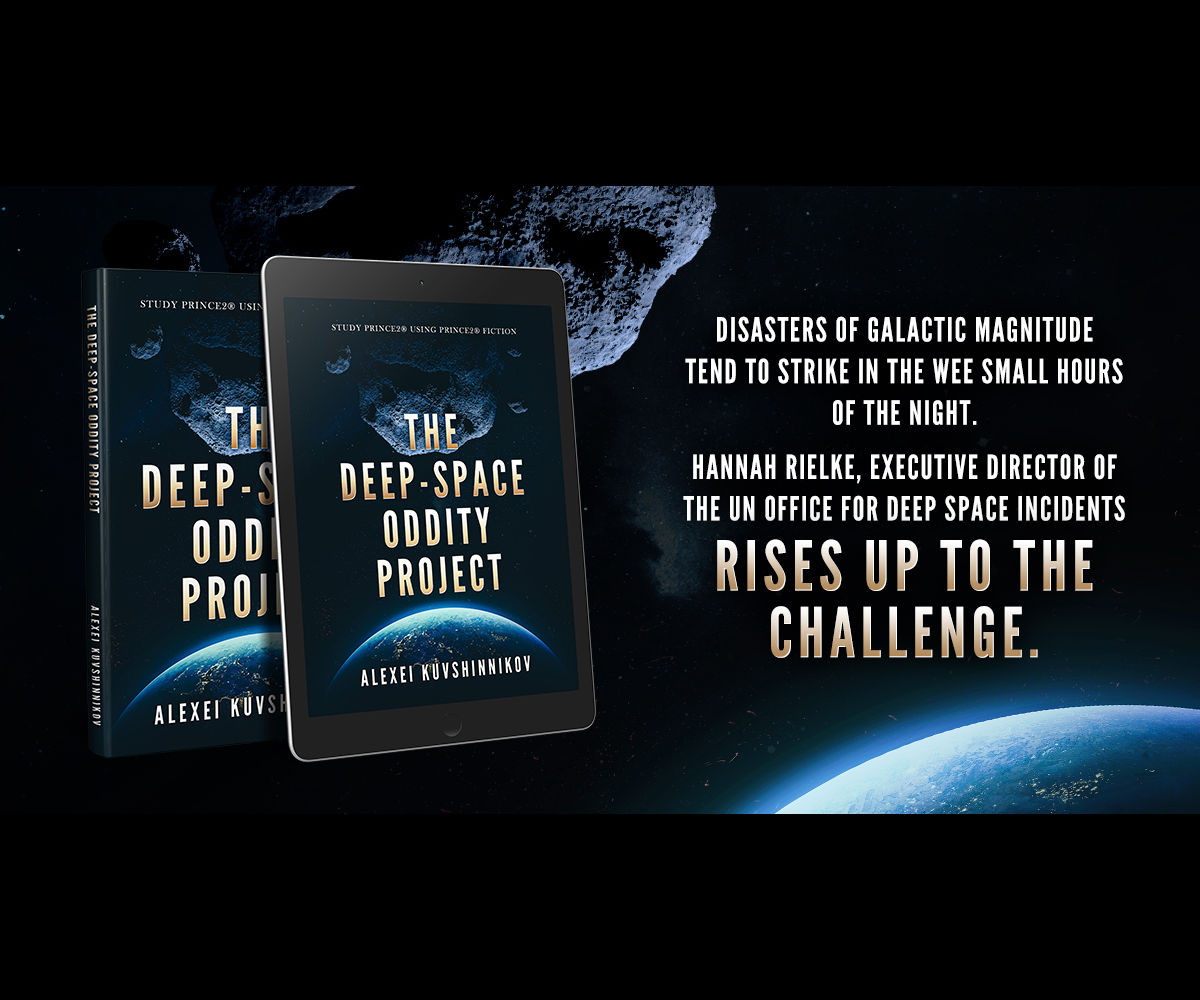 The Deep-Space Oddity Project Prince2 Fiction Buch Book - Alexei Kuvshinnikov