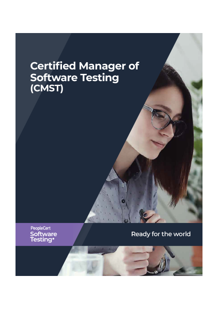 Certified Manager of Software Testing CMST Buch Book Publication